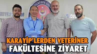 KARAYİP’LERDEN VETERİNER FAKÜLTESİNE ZİYARET