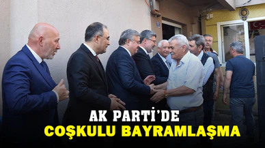 AK Parti'de Coşkulu Bayramlaşma