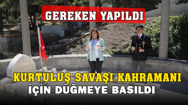 Ali Çetinkaya’nın mezarı restore edildi