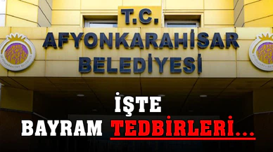 Afyon'da Kurban Bayramı Tedbirleri Açıklandı