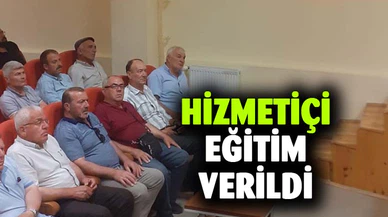 Afyonkarahisar'da hizmet içi eğitim verildi