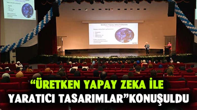 “Üretken yapay zeka ile yaratıcı tasarımlar” eğitim ve atölye çalışması düzenlendi