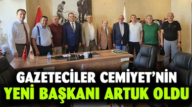Gazeteciler Cemiyeti’nin yeni başkanı Önder Artuk oldu  