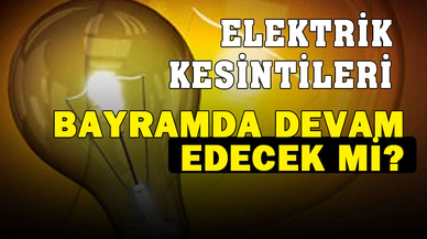 OEDAŞ, Kurban Bayramı boyunca planlı kesinti yapacak mı?