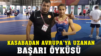 Genç sporcu Avrupa Güreş Şampiyonasında adını finale yazdırdı