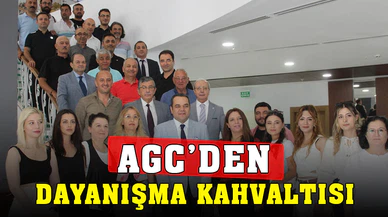 AGC'nin Yönetimi ve İcra kurulu Üyeleri Kahvaltıda Buluştu