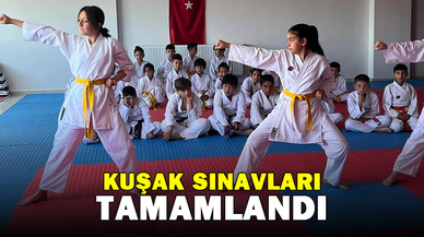 Afyonkarahisar'da Karate Kuşak sınavı tamamlandı