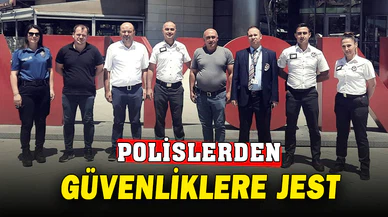 Polis ekipleri Özel Güvenlik Görevlileri Günü’nü kutladı