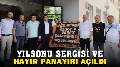 Afyonkarahisar’da yıl sonu sergisi ve hayır panayırı açıldı