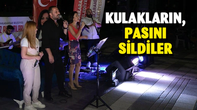 Belediye orkestrası kulakların pasını sildi