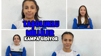 Taşoluklu milliler kampa gidiyor