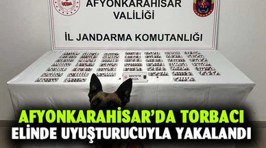Afyonkarahisar’da uyuşturucu satıcısı yakalandı