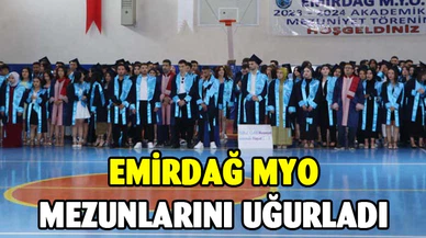 Emirdağ MYO mezuniyet töreni yapıldı