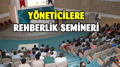 Milli Eğitim’den eğitim semineri