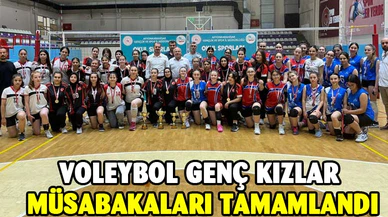 Voleybol Genç Kızlar müsabakaları tamamlandı