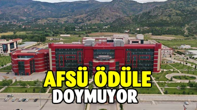 AFSÜ ödüle doymuyor