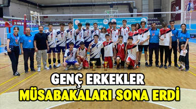 Genç Erkekler B Voleybol Müsabakaları sona erdi