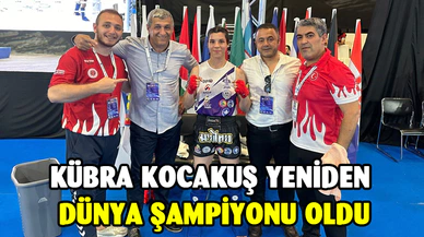 Kübra Kocakuş yeniden dünya şampiyonu oldu