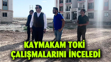 Kaymakam teknik ziyaretler gerçekleştirdi