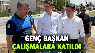 Genç Başkan çalışmalara katıldı