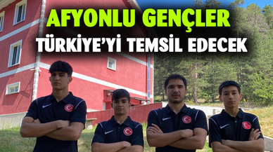 Afyonlu gençler Türkiye'yi temsil edecek