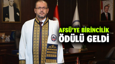 AFSÜ etki sıralamasında yeni kurulan devlet üniversiteleri arasında birinci oldu