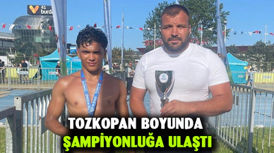 SEM sporcusu Tozkopan boyunda şampiyonluğa ulaştı