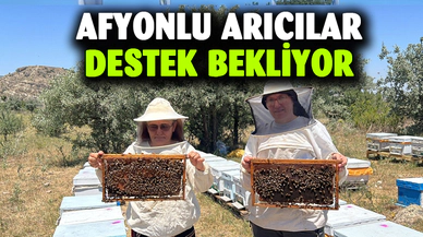 KURAKLIKTAN DOLAYI ZOR DURUMDA KALAN  ARICILAR YETKİLİLERDEN DESTEK BEKLİYOR