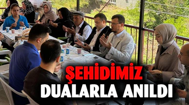 Afyonkarahisar'da şehidimiz dualarla anıldı