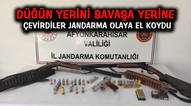 Düğünde havaya ateş edenlerin evlerinde arama yapıldı