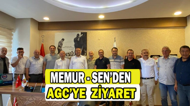 Memur-Sen'den AGC'ye ziyaret