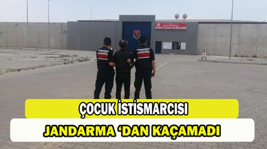 Çocuğun cinsel istismarı suçundan aranan şahsı jandarma yakaladı  