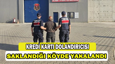 Dolandırıcılık suçundan 4 yıl 2 ay hapis cezası ile aranan şahsı jandarma yakaladı   