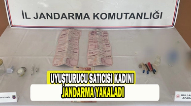 Uyuşturucu satmaktan hapis cezasıyla aranan kadın, uyuşturucu ile yakalandı   