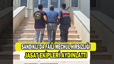 Faili meçhul hırsızlık olayını JASAT aydınlattı   