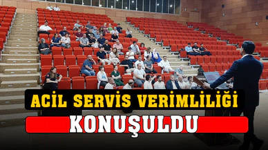 Acil sağlık hizmetleri koordinasyon komisyonu toplantısı yapıldı