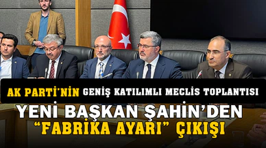 AK Parti teşkilatları TBMM’de grup toplantısına katıldı