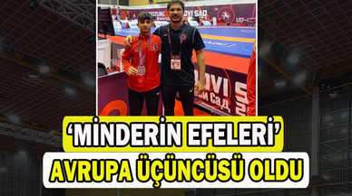 ‘Minderin Efeleri’ Avrupa üçüncüsü oldu   