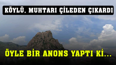 Su israfı yapan köylülere muhtardan duyulmamış anons