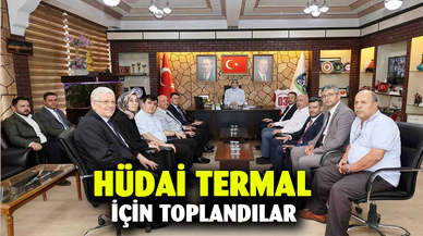 Hüdai Termal hizmet birliği toplantısı yapıldı