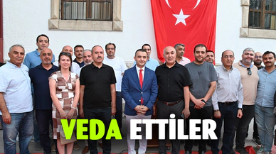 Kaymakam Osman Bilici'ye veda programı düzenlendi
