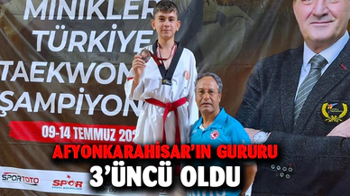 Bilal Gündüz 3’üncü oldu