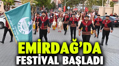 Emirdağ’da gurbetçi festivali başladı