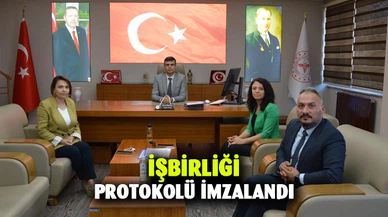 İşbirliği protokolü imzalandı