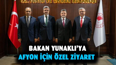 Vekillerden Bakan Yumaklı’ya ziyaret