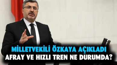 Milletvekili Özkaya: “Laf değil hizmet ve eser üretiyoruz”