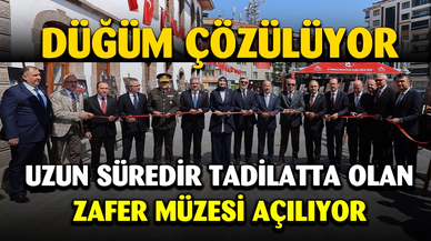 Zafer Müzesi'nin Ne Zaman Açılacağı Belli Oldu