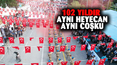 Zaferin 102. yılı coşkuyla kutlanacak