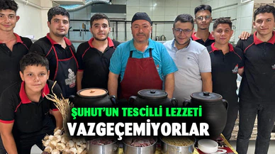 Şuhut'un tescilli lezzeti keşke