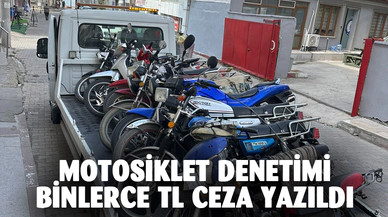 35 adet motosiklet trafikten men edildi